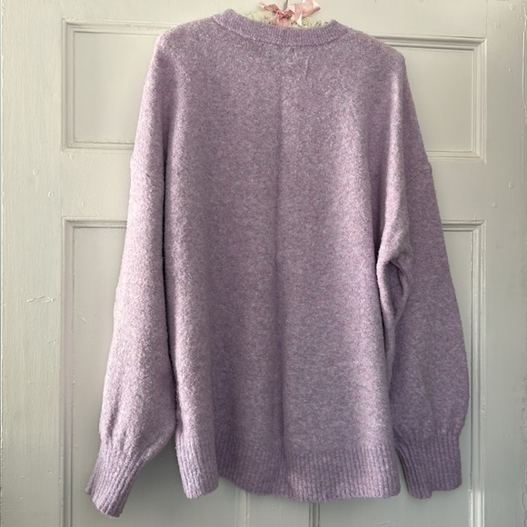 Old Navy roomie ladies sweater, size XL. Mauve color. - Picture 5 of 9